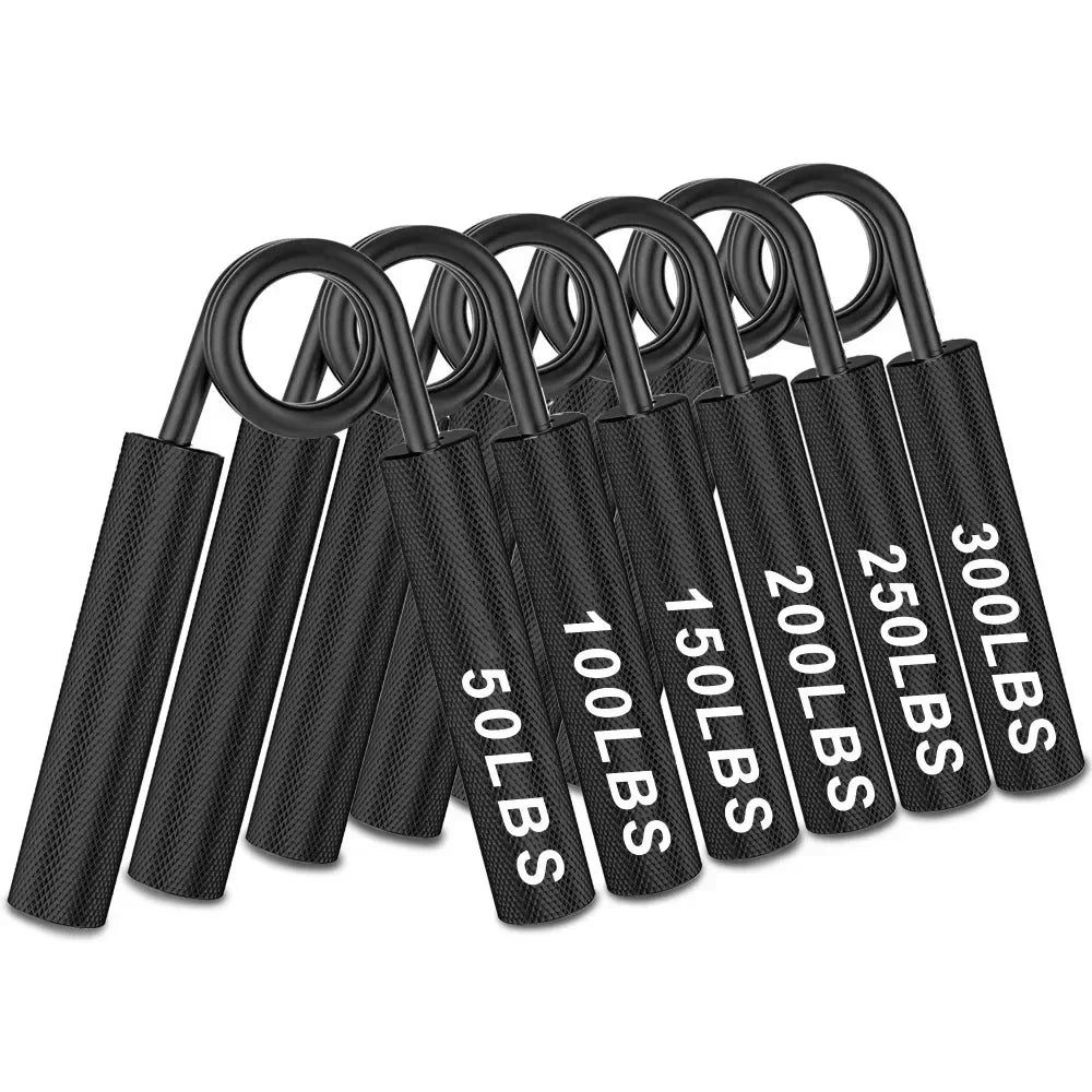 Set de fortalecedores de mano metálicos | 22 kg - 136 kg