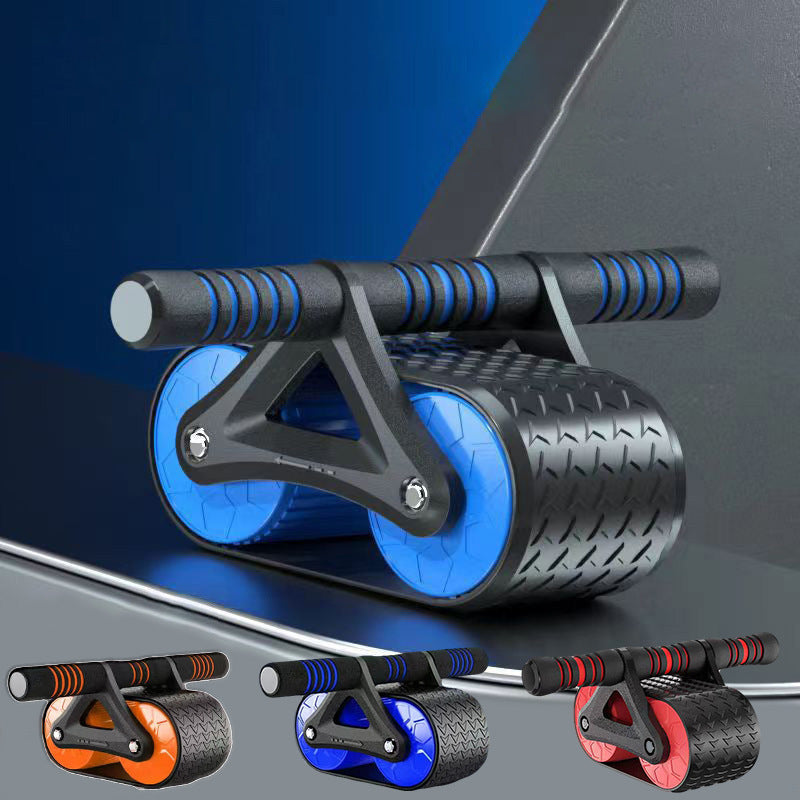 Doble rueda abdominal - entrenamiento en casa