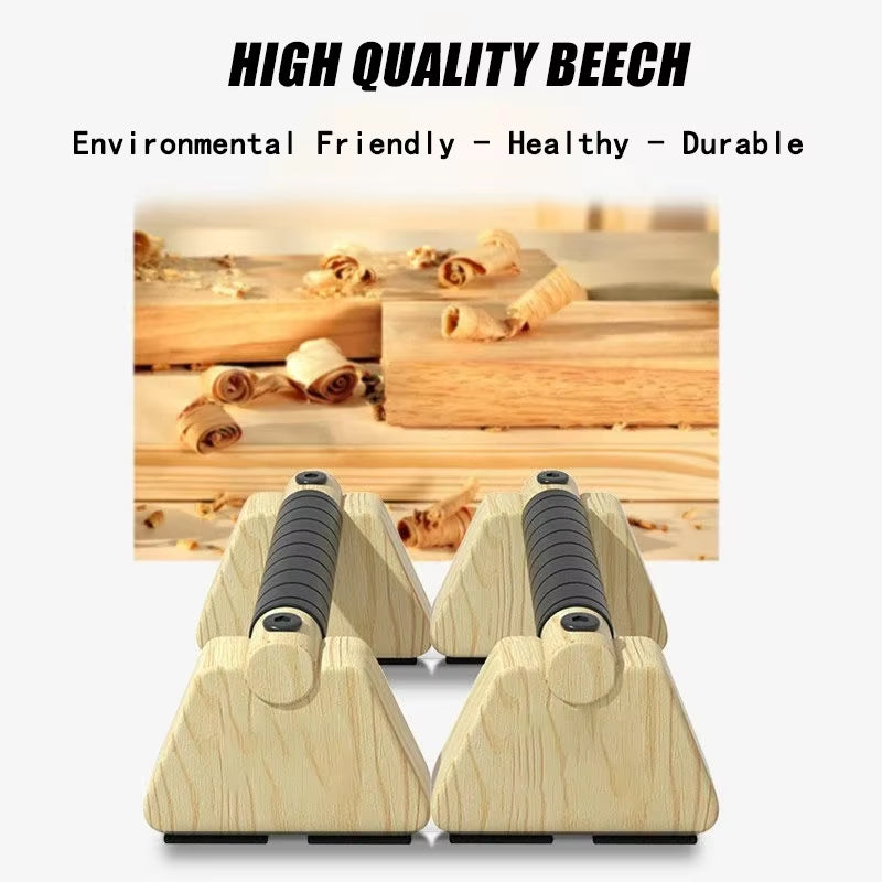 Barras de madera para flexiones