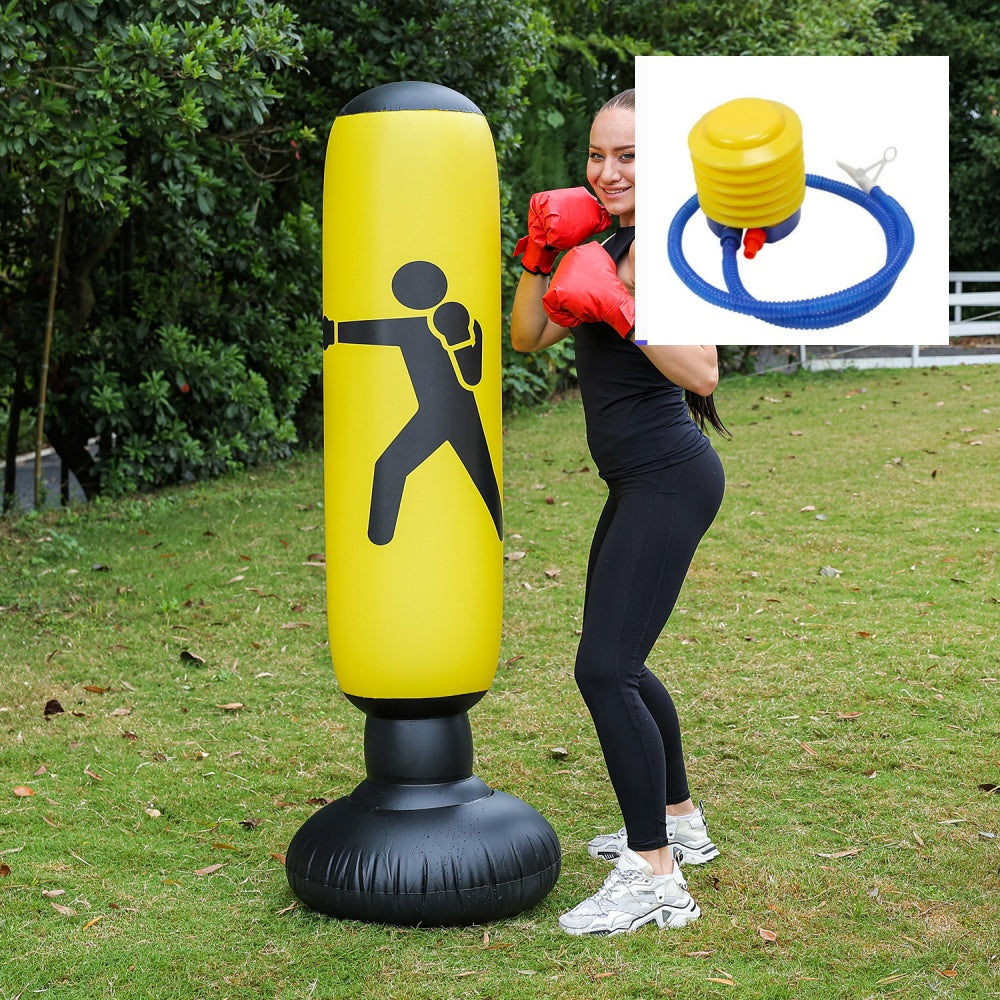 Bolsa de entrenamiento con base vertical
