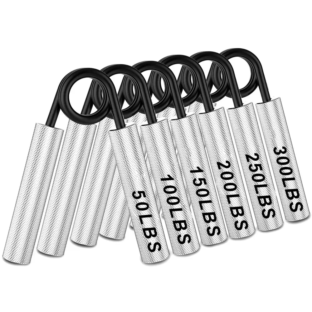 Set de fortalecedores de mano metálicos | 22 kg - 136 kg