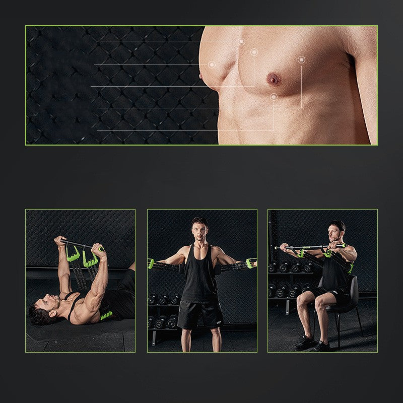 Banco y barras para press de banca portátil