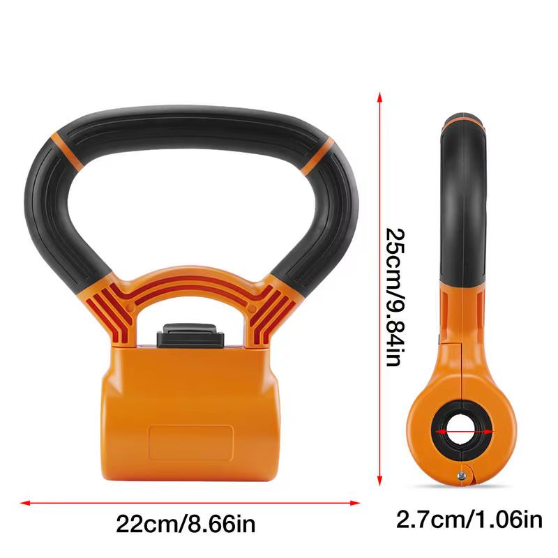 Pesa rusa para entrenamiento ABS con peso regulable - entrenamiento fitness