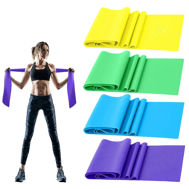 Bandas de resistencia para entrenamiento fitness 4 niveles